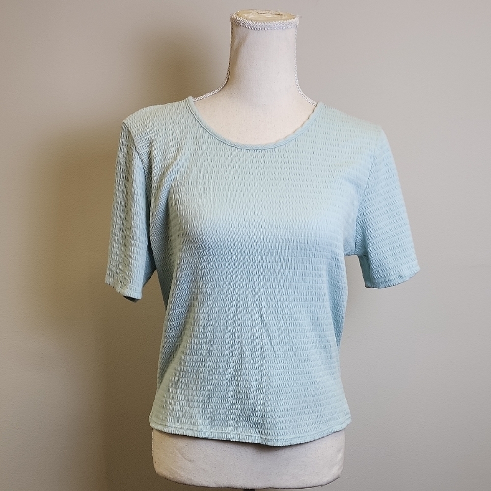 Paper Crane Medium Light Blue Women's Top
